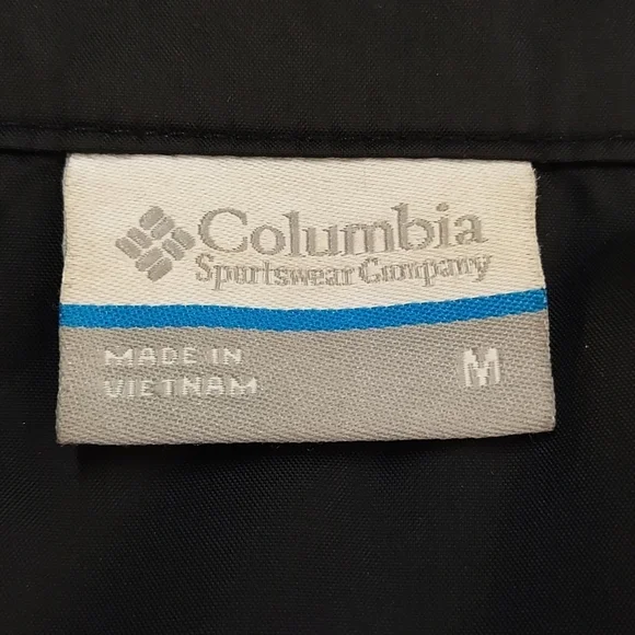Columbia Women's Switchback Black Windbreaker Jacket Size Medium - Picture 9 of 10